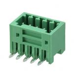 2.50mm Female Pluggable terminal block Right Angle Pin